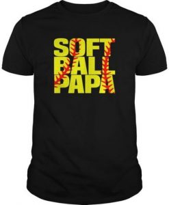 Softball Papa T-Shirt