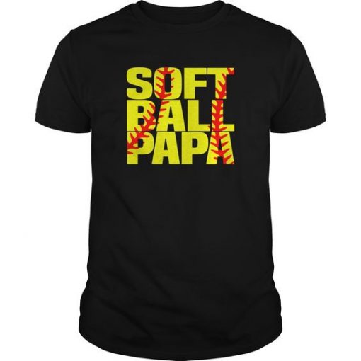 Softball Papa T-Shirt