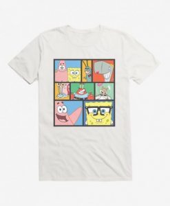 SpongeBob SquarePants Comp Bikini Bottom Friends T-Shirt