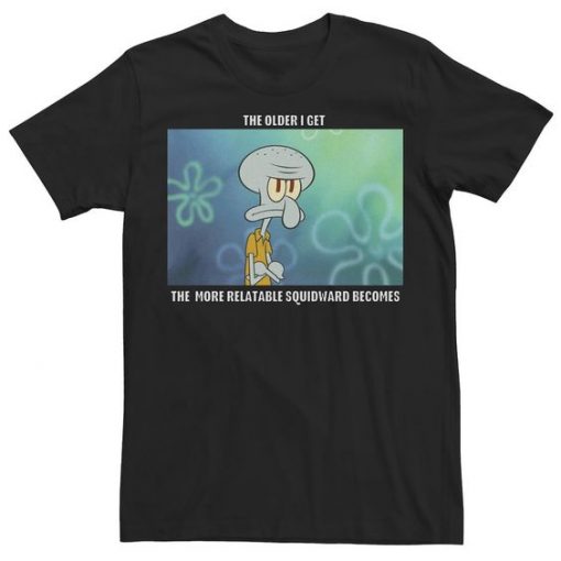 SpongeBob SquarePants Relable Squidward Tshirt