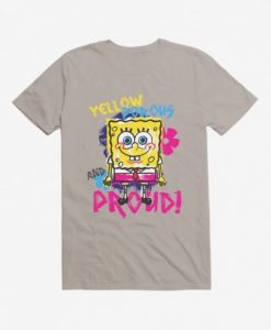 SpongeBob Yellow Porous And Proud T-Shirt