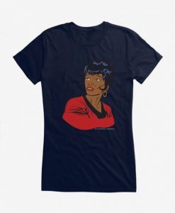 Star Trek Uhura Pop Art Girls T-Shirt