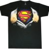 Superman Ripping Open T-Shirt