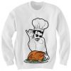 Thanksgiving Salt Bae Turkey Crewneck Sweatshirt