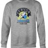 The Boy Is On A Skateboard Fervor Sweatshirt