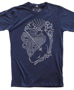 The Whale Design T-shirt
