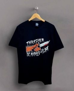 Thrasher Scarred 4 Life Skateboarding T-shirt