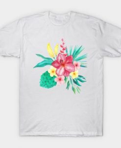 Tropical Colorful Bouquet T-Shirt