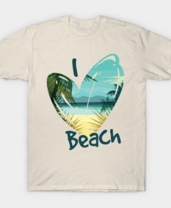 Tropical Love Beach t Shirt