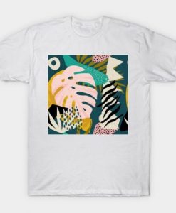 Tropical Memphis Pattern T-Shirt
