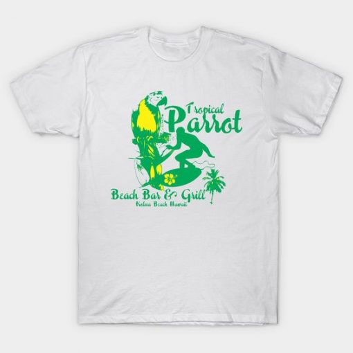 Tropical Parot Summer T-Shirt