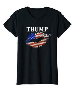 Trump Girl Lips T Shirt