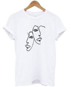 Twin Face Art T-Shirt