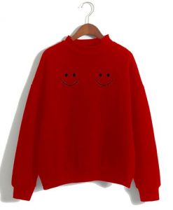 Twin Smile Boobs Sweatshirt