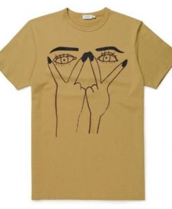 Two Eyes Hand Unisex Tshirt