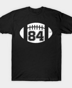 US American Football Number 84 T-Shirt