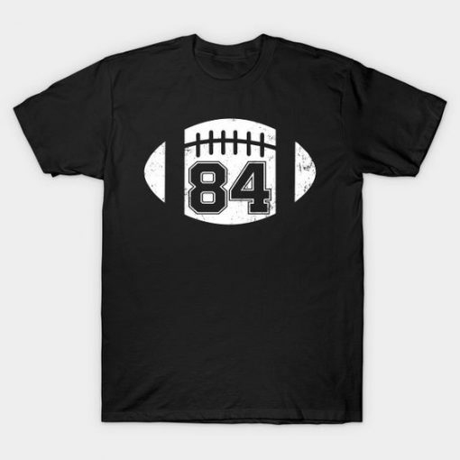 US American Football Number 84 T-Shirt
