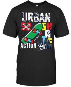 Urban Skate Skating T Shirt