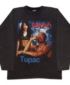 Vintage Aaliyah Tupac Sweatshirt