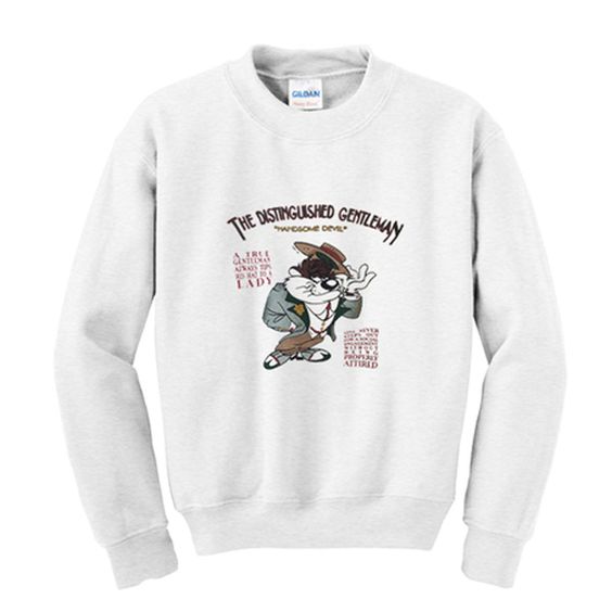 Vintage Taz tThe Distinguished Gentleman Sweatshirt