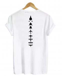 Virgin Galactic Back White T shirt