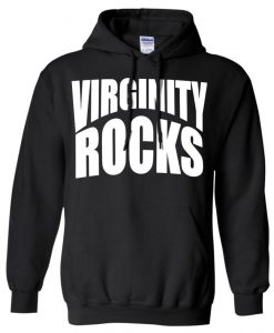 Virginity Rocks Big Logo Hoodie