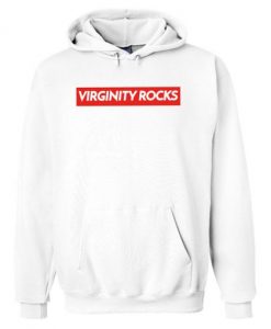 Virginity Rocks Logo Hoodie