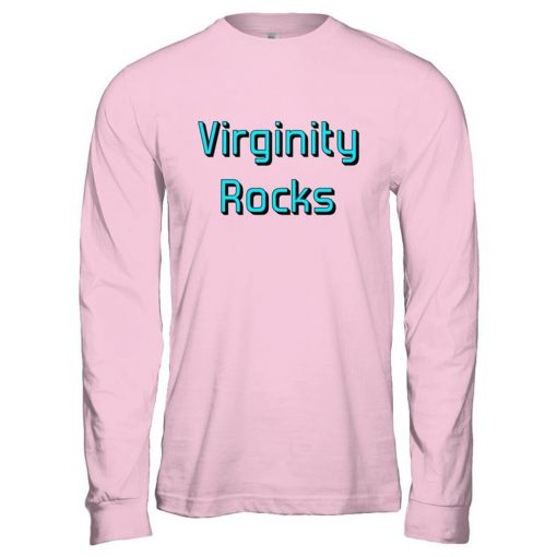 Virginity Rocks Pink Sweatshirt