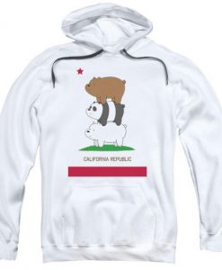 We Bare Bears Cali Stack Hoodie