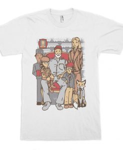 Wes Anderson Movie Heroes T-Shirt NA