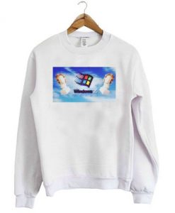 Windows 95 Vaporwave Art Sweatshirt