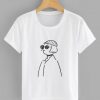 Wmn Figure Print Tee T-shirt