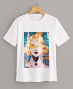 Woman Figure Print T-Shirt