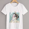Women Figure Print T-Shirt