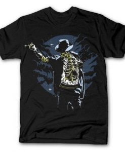 Zombie Pop Line Design T-Shirt