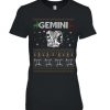 santa gemini christmas T shirt