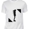 silhouette skate girl t Shirt