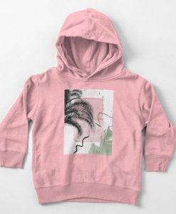 Banana Palms Abstract Hoodie