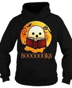 Booooooks Boo Ghost Hoodie