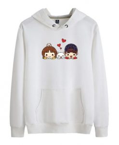 Cartoon Printed Hoodie