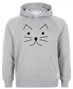 Cat Face Hoodie