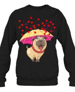 Cute Pug Dog Sweatshirt