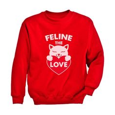 Feline The Love Sweatshirt