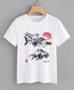 Graphic Print Tee shirt