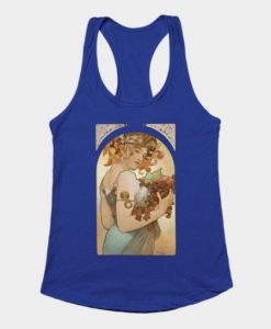 Harvest Goddess With Fruits Tanktop