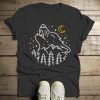 Hipster Howling Wolf T-Shirt
