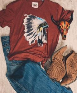 Indian Graphic Tee Shirt