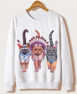 Indians Cats SweatshirtIndians Cats Sweatshirt