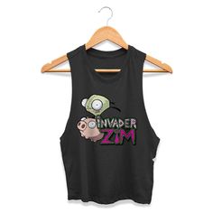 Invader Zim And Pig Tanktop