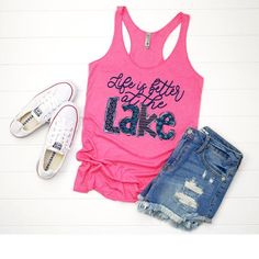 Life Is Better At The Lake Tanktop